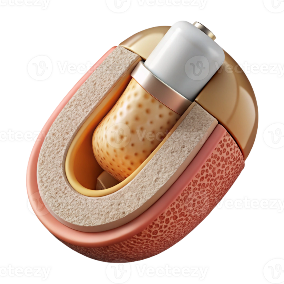 elegant rustic Implant Device Cross Section Diagram Cutout png