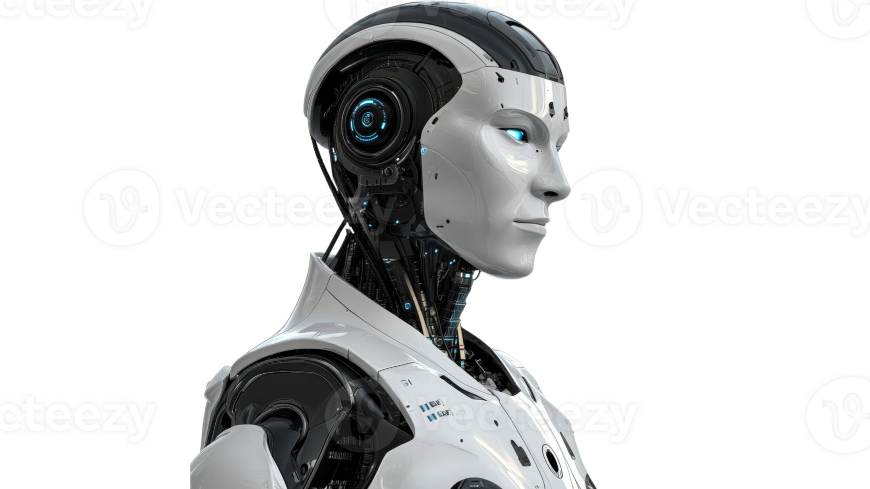 Humanoid robot highlights tech and design png