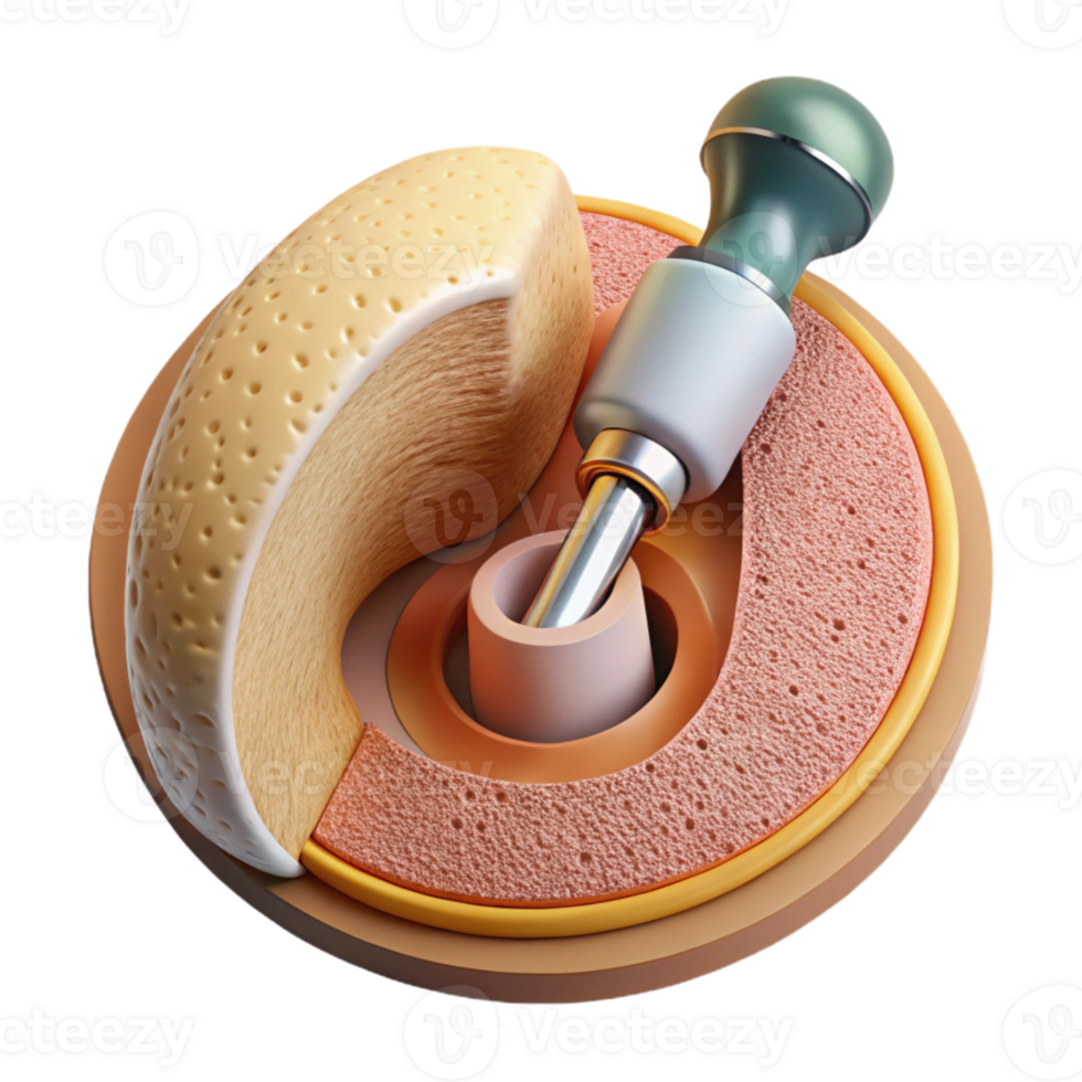 impressive creative Implant Insertion Illustration Medical Procedure Cutout detailed png