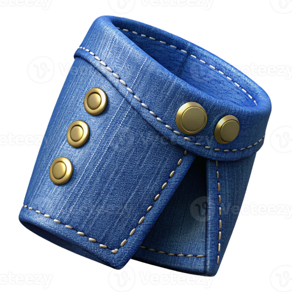 stunning classic Indigo Blue Denim Fabric Rivet Detail Cutout genuine png