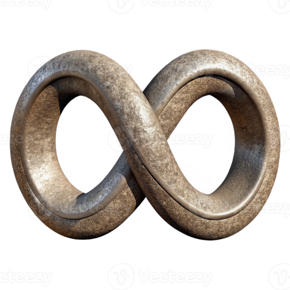 serene classic Infinite Symbol Ouroboros Design Cutout detailed png