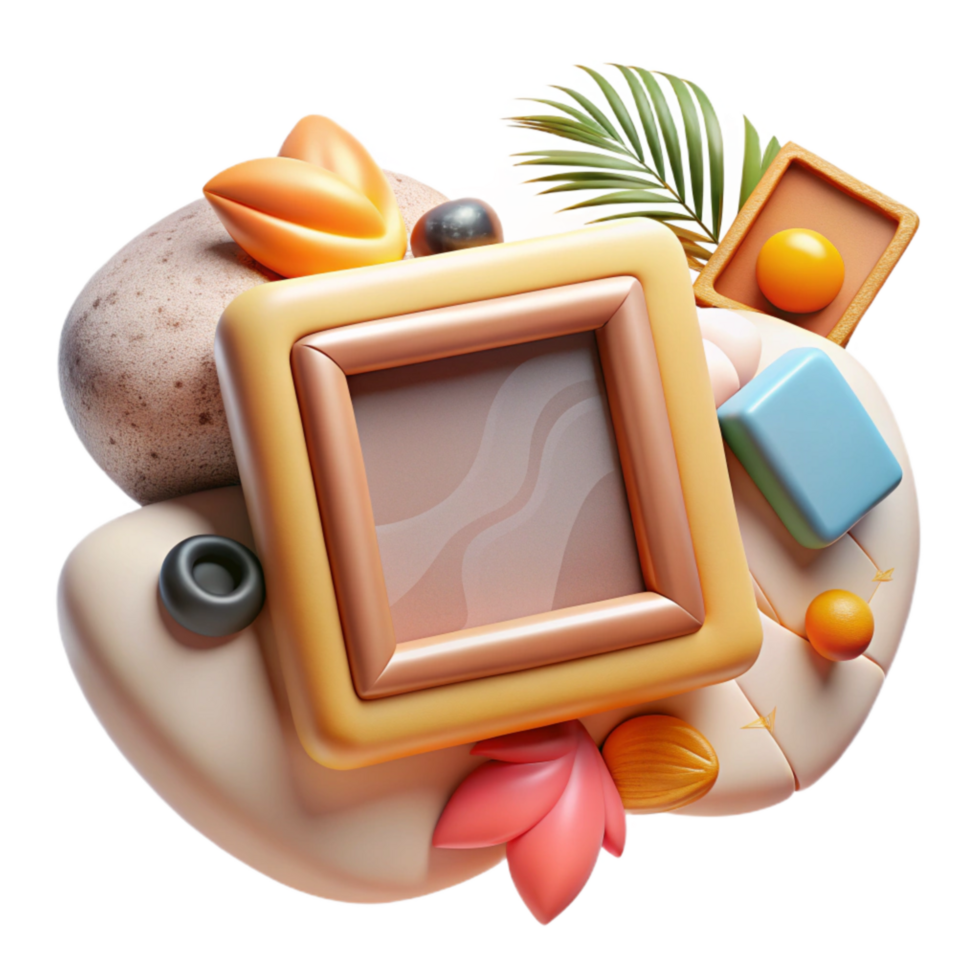 stunning classic Inherited Memories Symbolic Photo Frame Transparent Background premium png