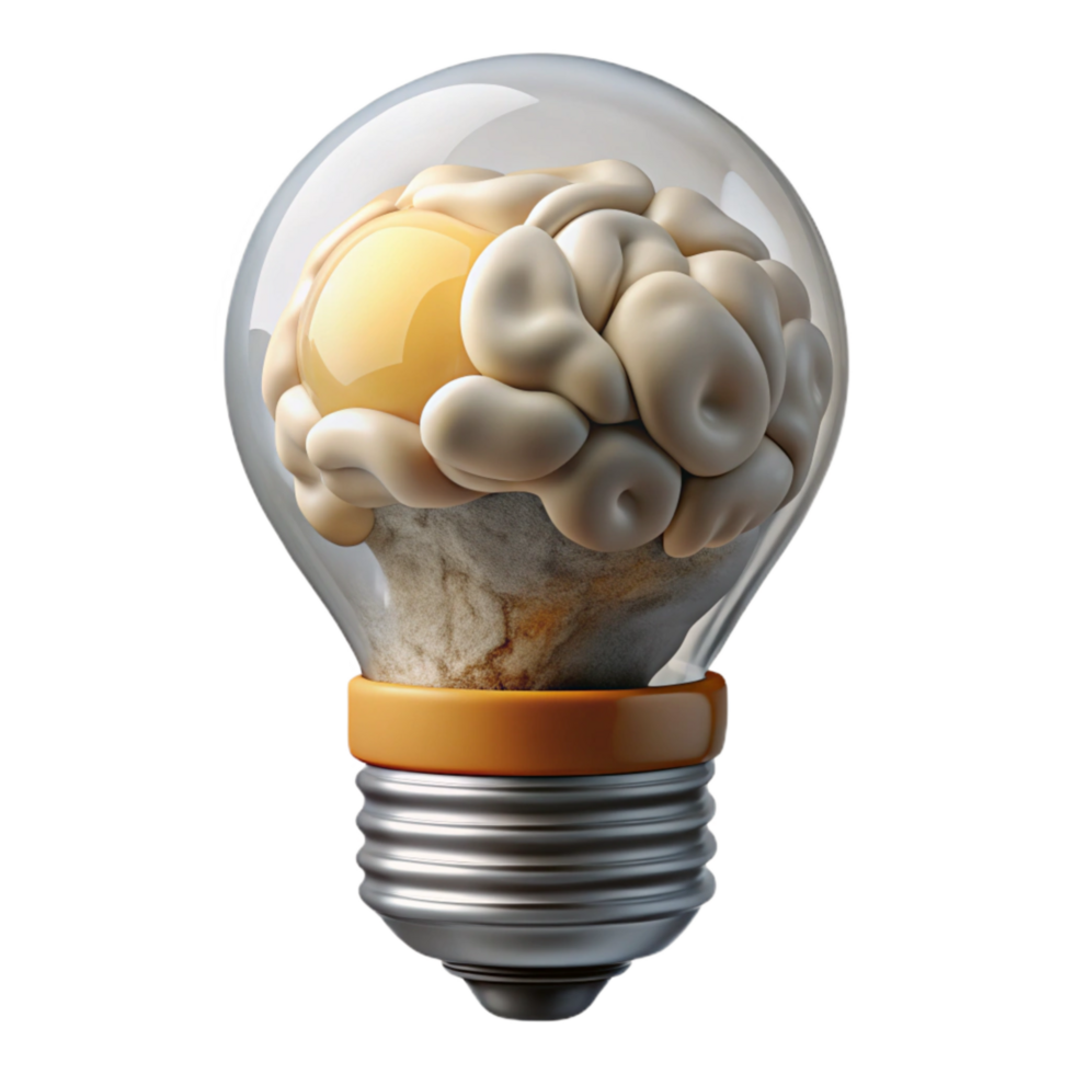 vibrant creative Innovative Science Project Brainstorm Transparent Background png