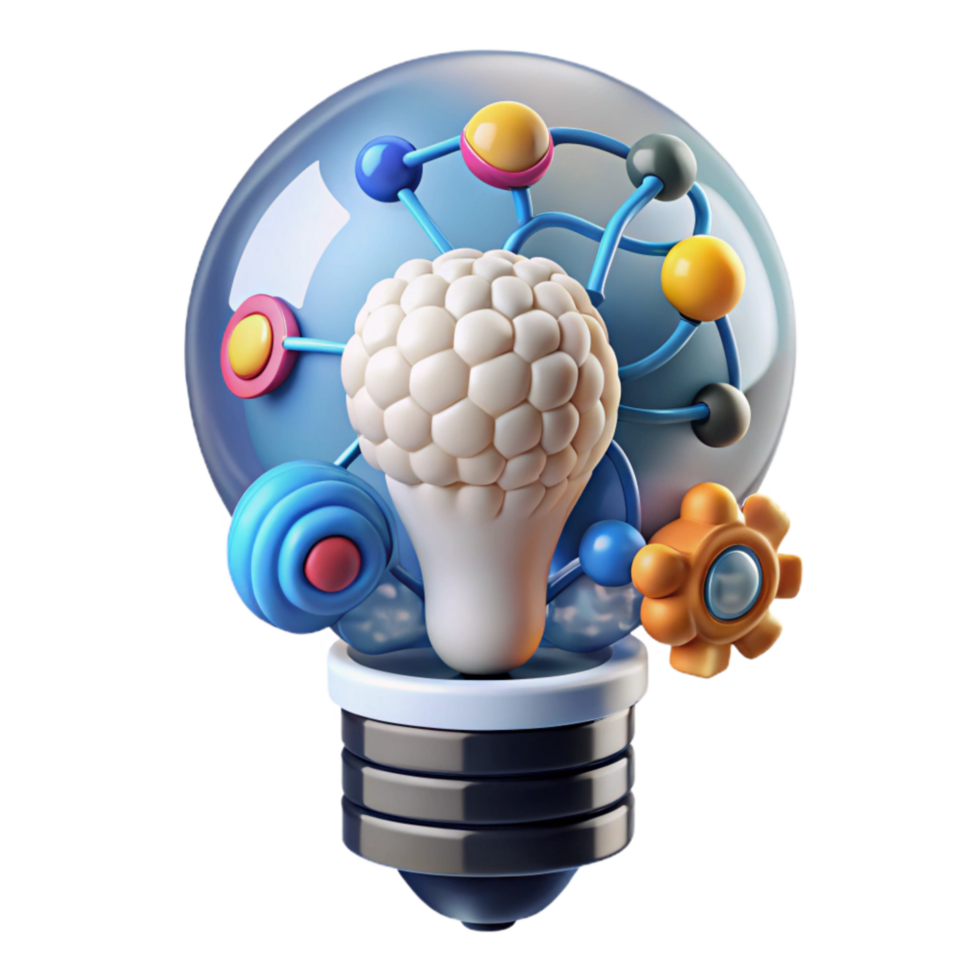 dramatic rustic Innovative Science Project Brainstorm Transparent Background png