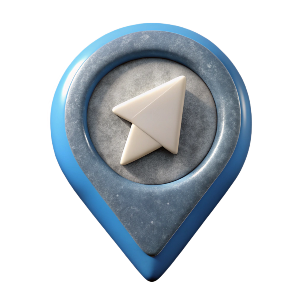 serene rustic Instantaneous Travel Icon Arrow Symbol Transparent Background professional png