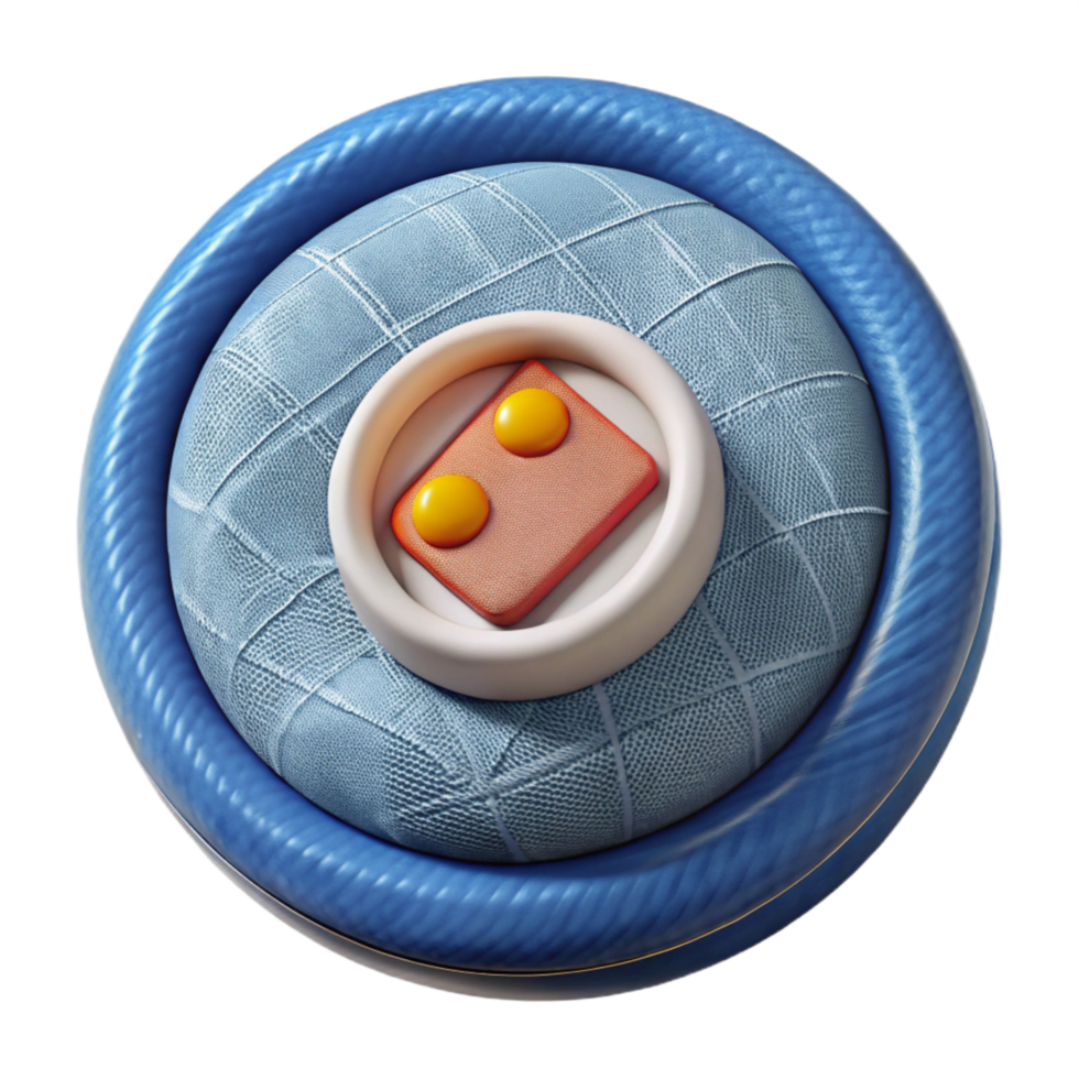 impressive abstract Interactive Textile Button Transparent Background original png