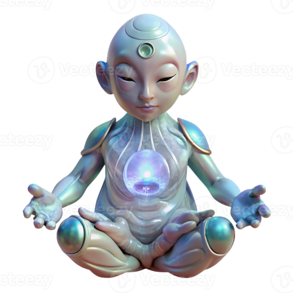 elegant classic Interdimensional Being Energy Form Transparent premium png