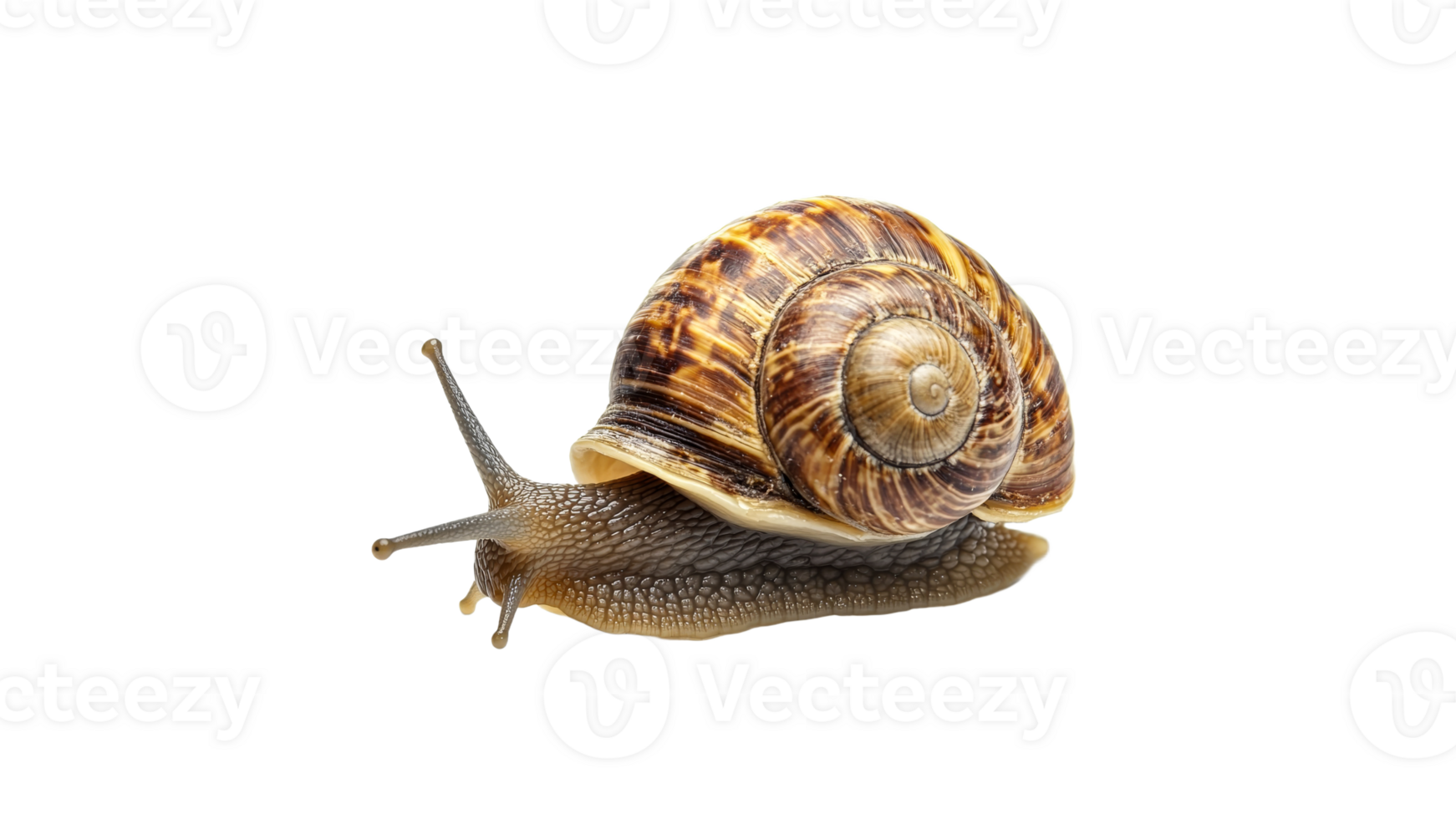 Snail moving slowly across a smooth surface png