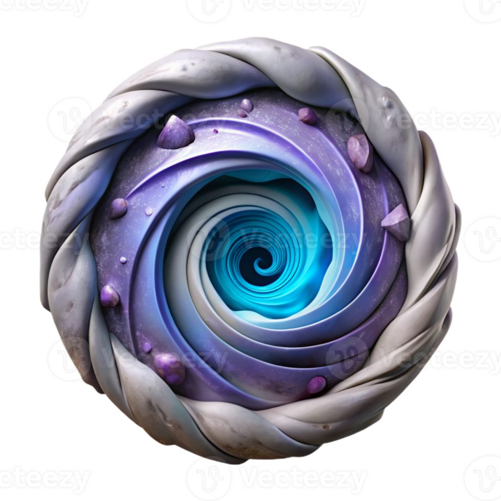 vibrant classic Interdimensional Portal Swirling Vortex Cutout exclusive png