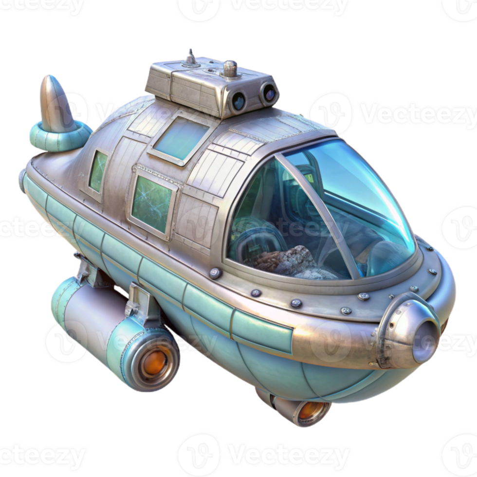 dramatic minimalist Interdimensional Vehicle Spaceship Design Transparent genuine png