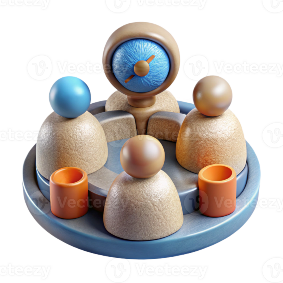 vibrant contemporary Interdisciplinary Team Meeting Cutout professional png