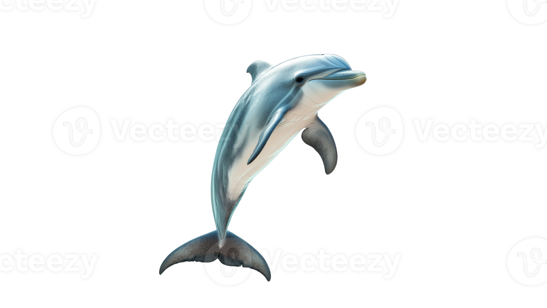 Dolphin jumping in clear ocean water environment png