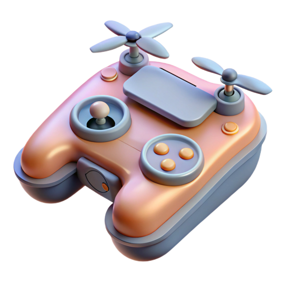 wonderful artistic Invisible Drone Remote Control Handheld Design Cutout high resolution png
