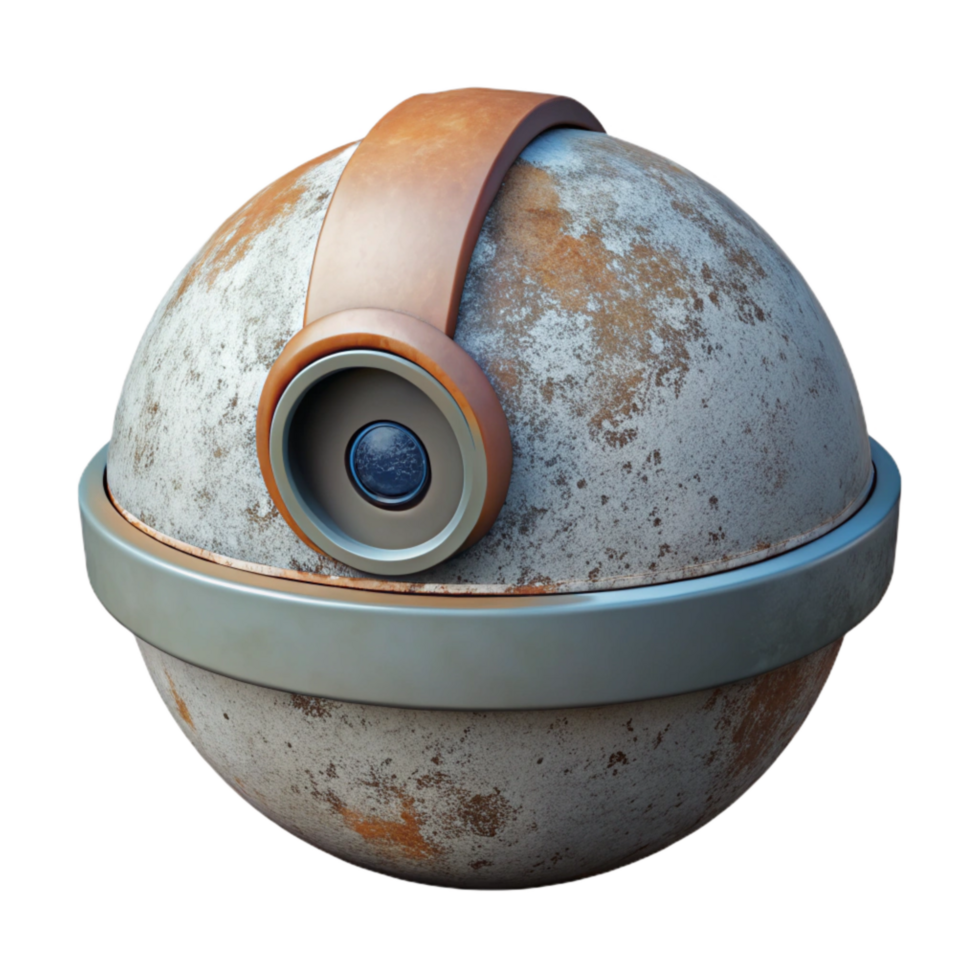 vibrant rustic Invisible Surveillance Camera Dome Shape Cutout Element exclusive png