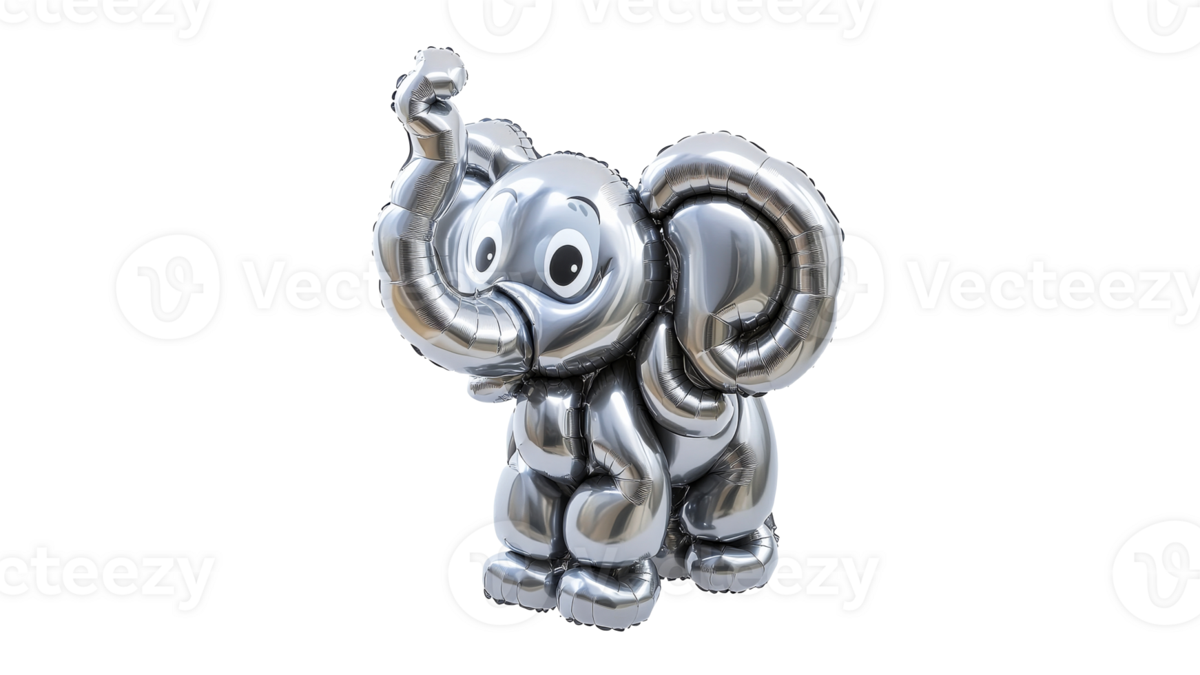 Cute elephant balloon decoration for celebrations png