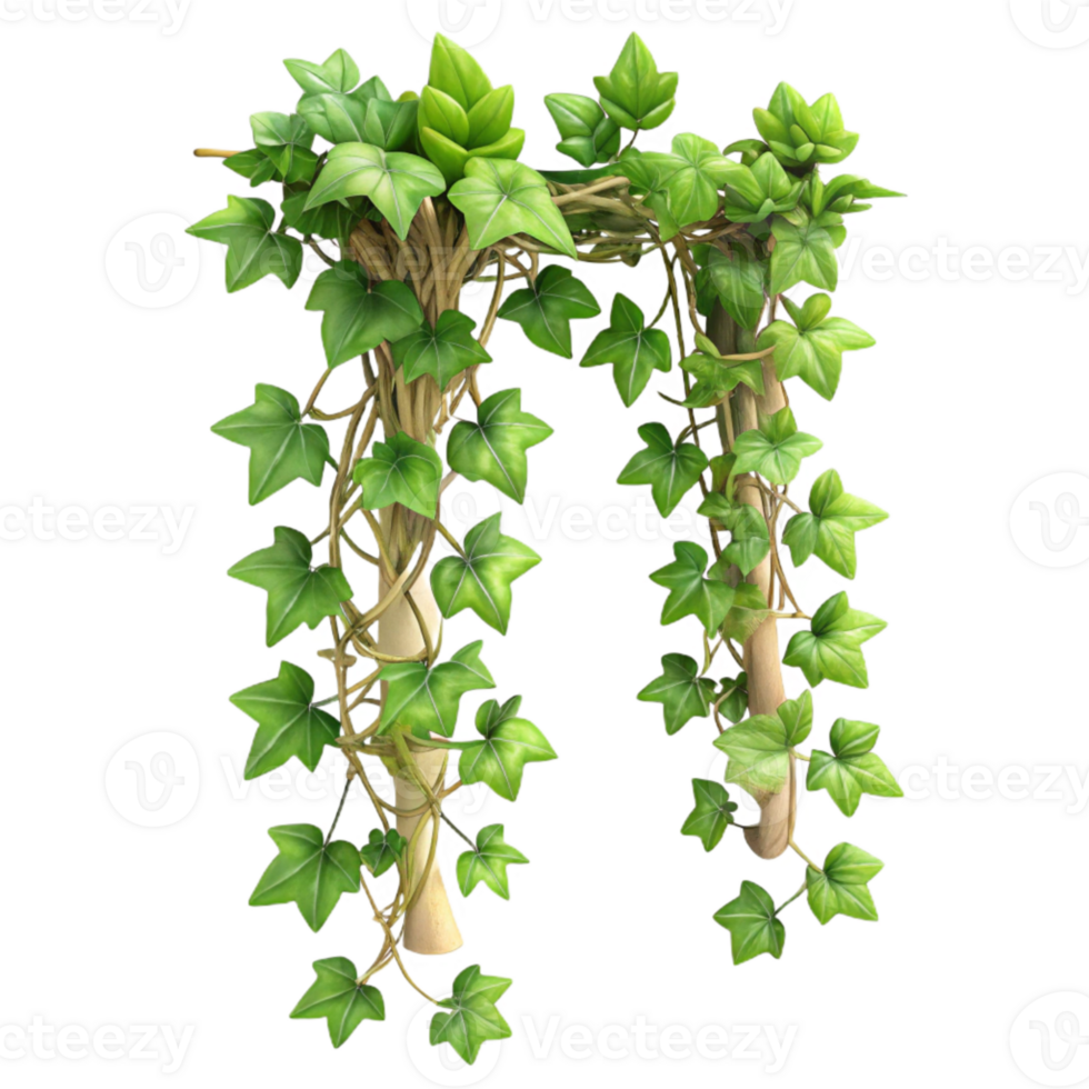 magnificent traditional Ivy Vine Climbing Plant Cutout png