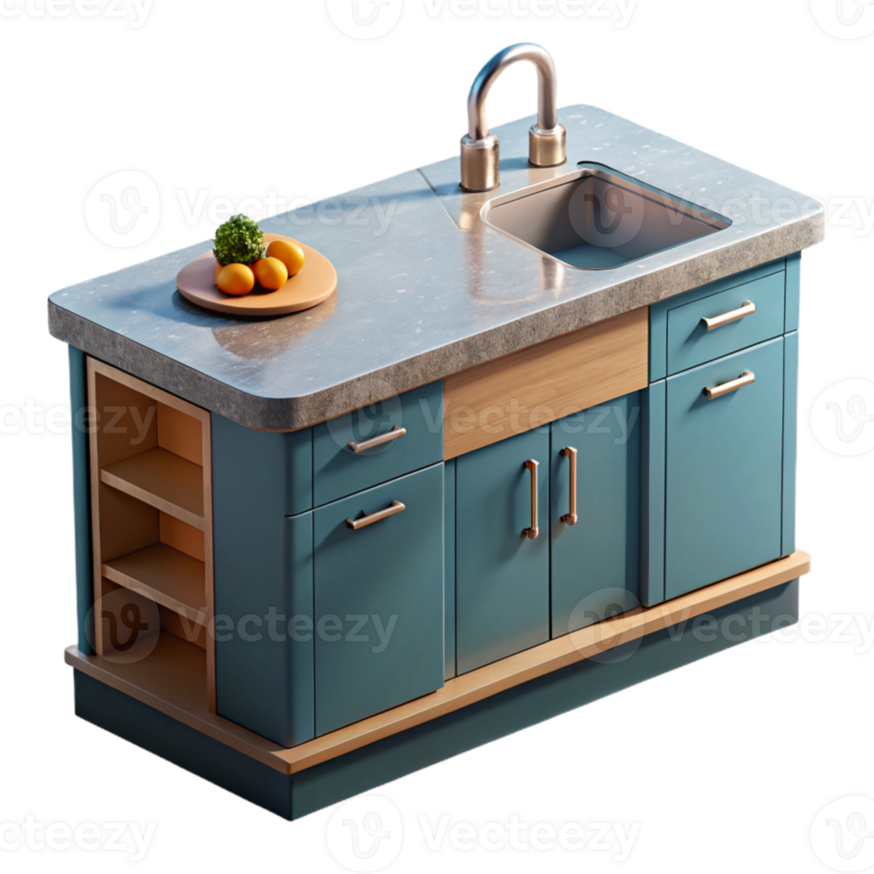 extraordinary artistic Lab Created Kitchen Counter Top View original png