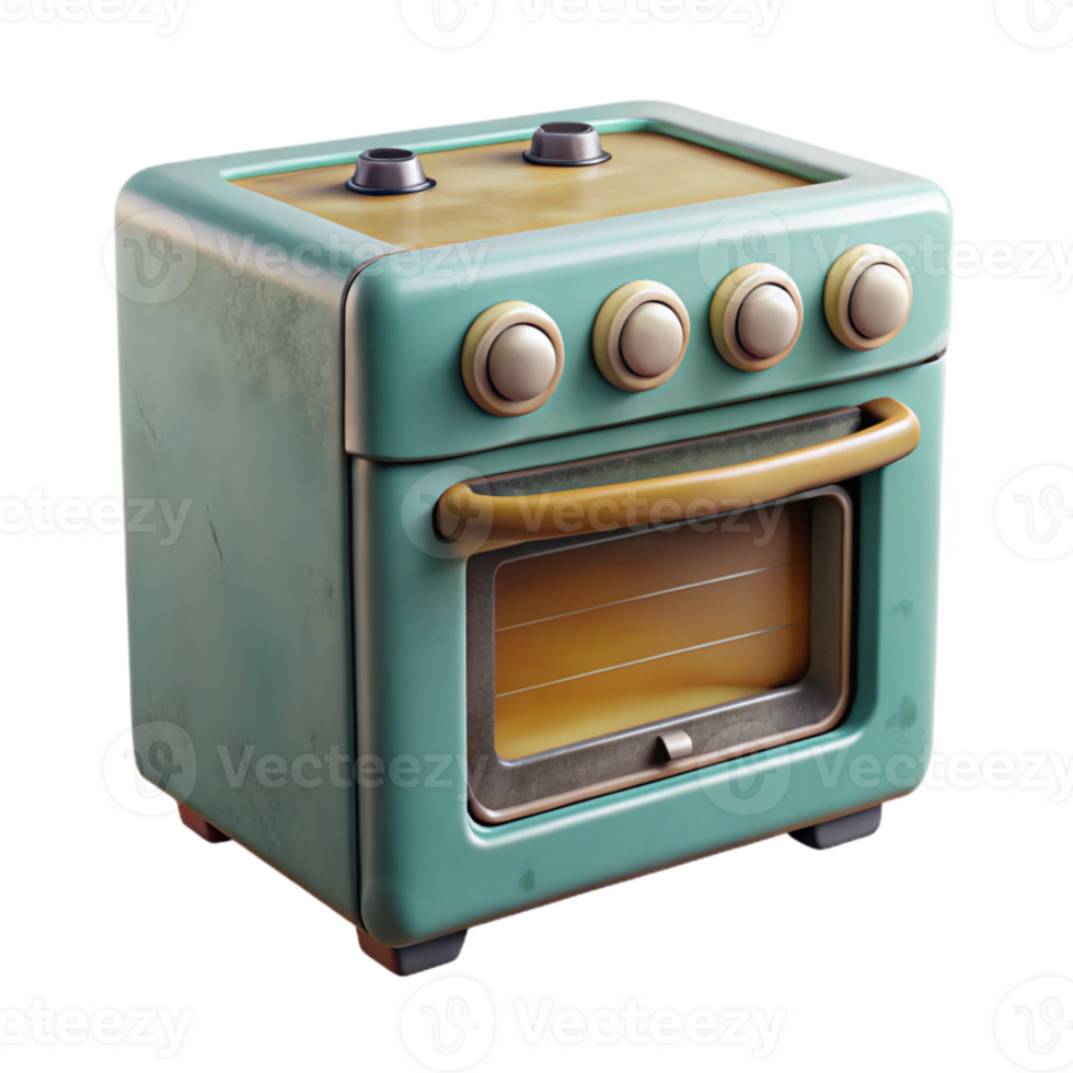 impressive abstract Lab Created Oven Front View with Controls exclusive png