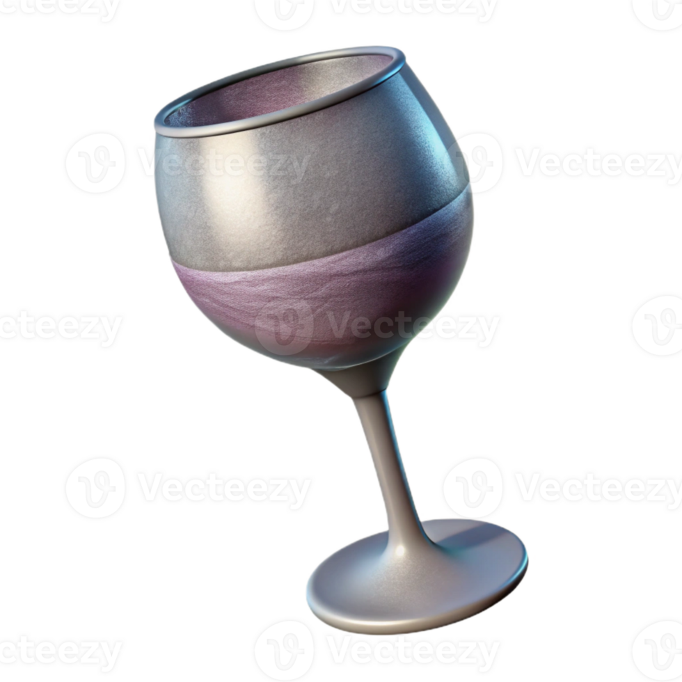beautiful contemporary Lab Created Wine Glass Transparent Background authentic png