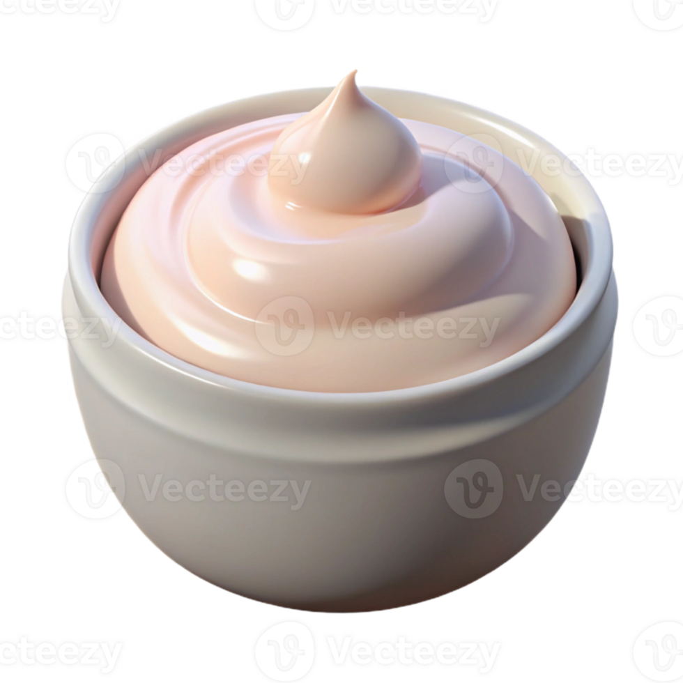 dramatic modern Lab Created Yogurt with Smooth Texture professional png