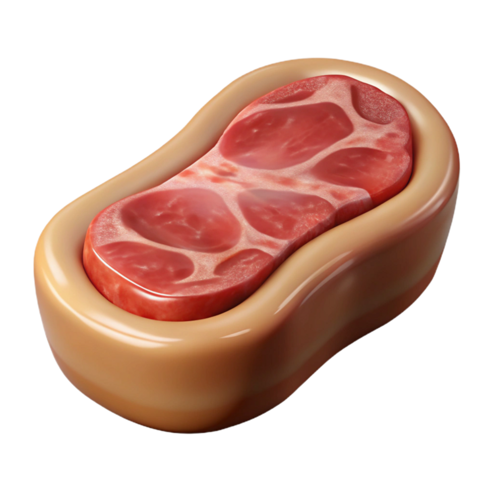 wonderful contemporary Lab Grown Steak Cutout Isolated on Transparent Background detailed png