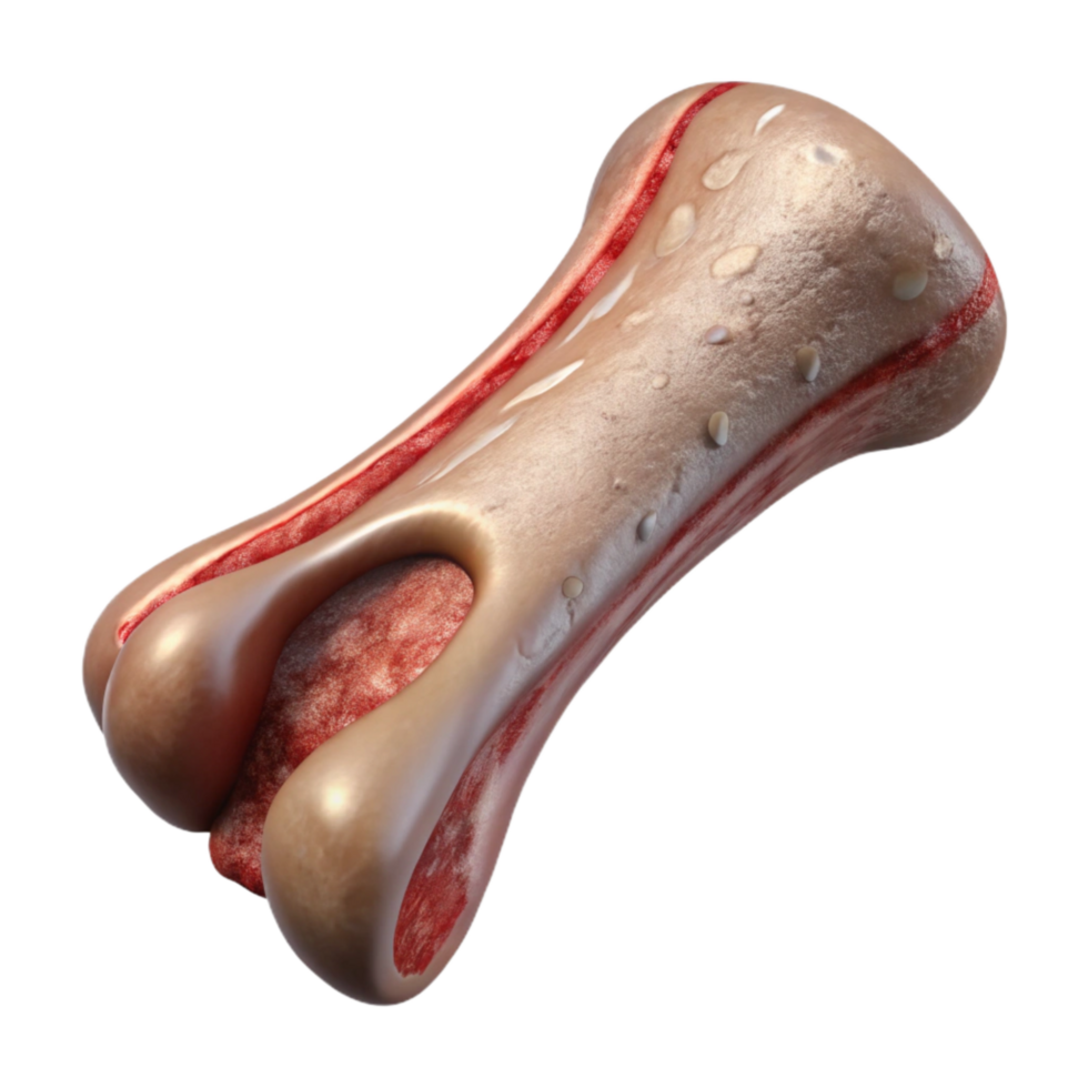 wonderful modern Lab Produced Beef Rib Bone in Isolated premium png