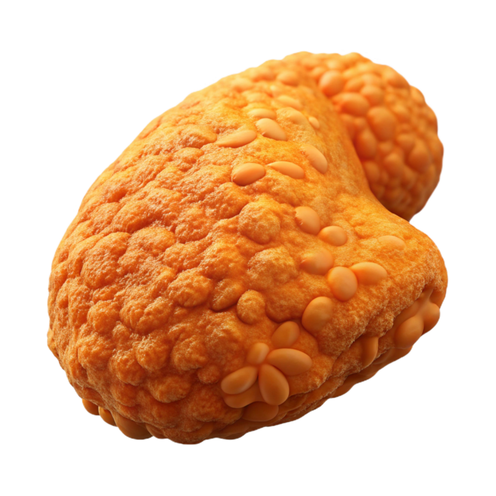stunning classic Lab Produced Chicken Nugget Breaded Texture Cutout high quality png