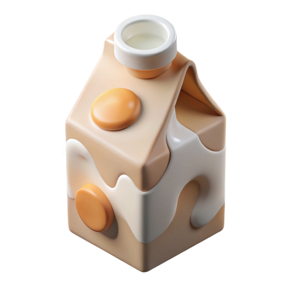 wonderful abstract Lab Produced Soy Milk White Color Cutout authentic png