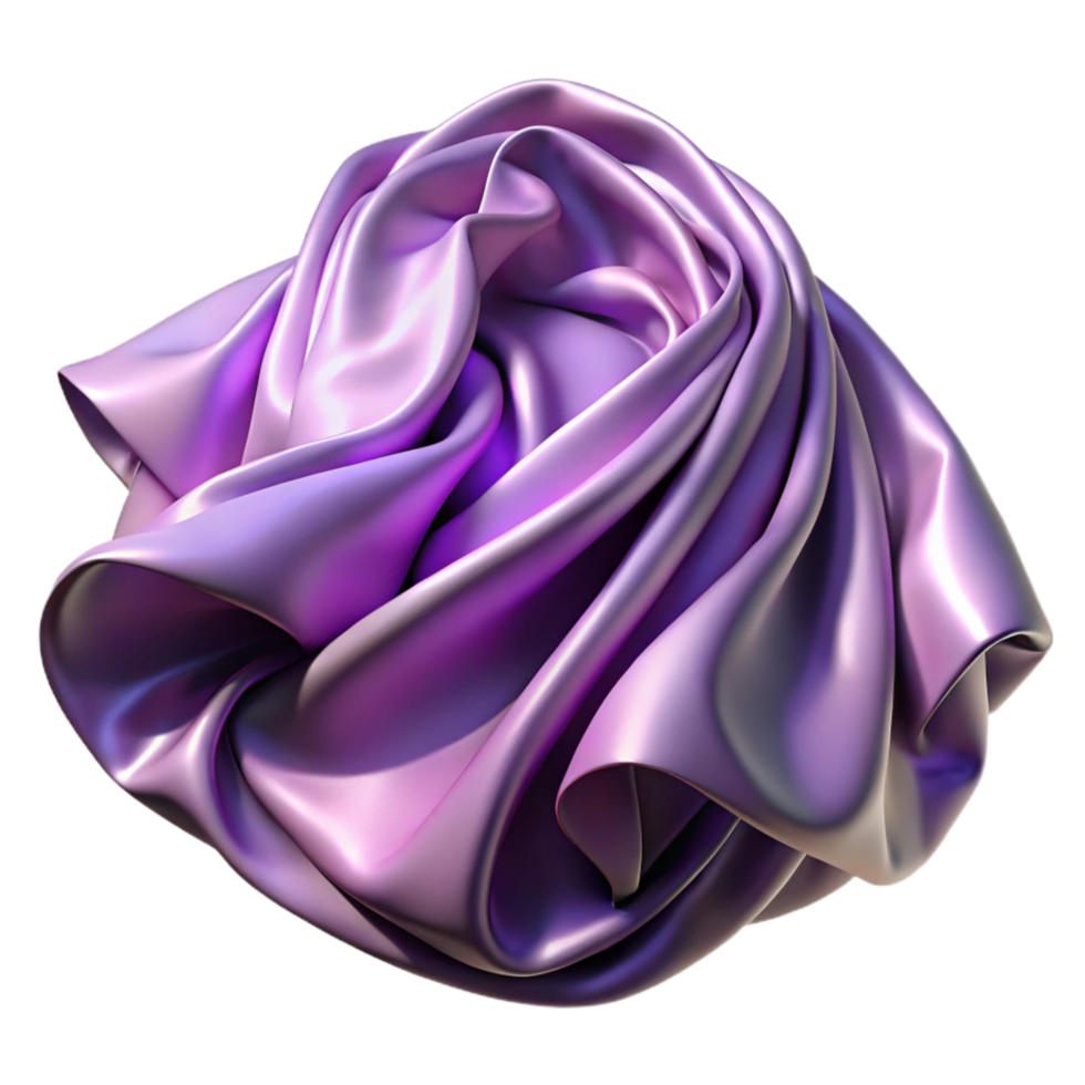 magnificent modern Lavender Silk Fabric Ripple Texture Transparent Background genuine png