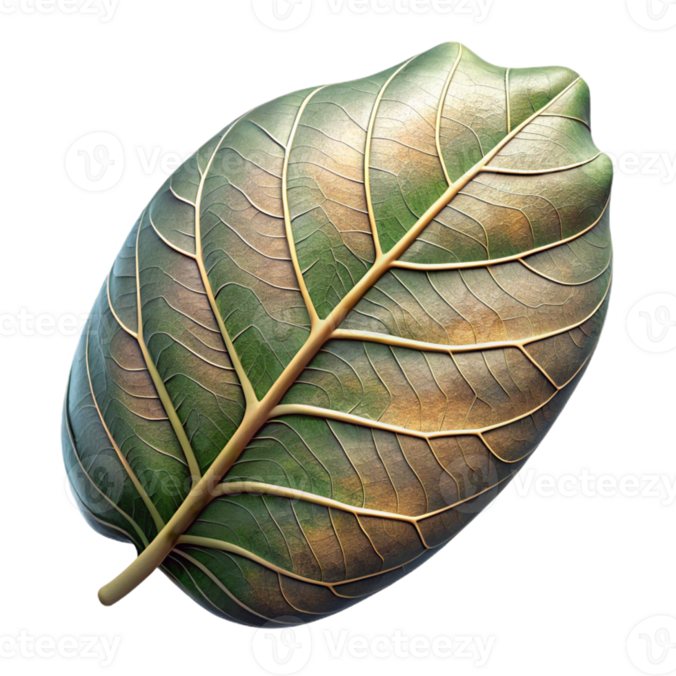 elegant traditional Leaf Vein Structure Cutout with High Resolution high quality png