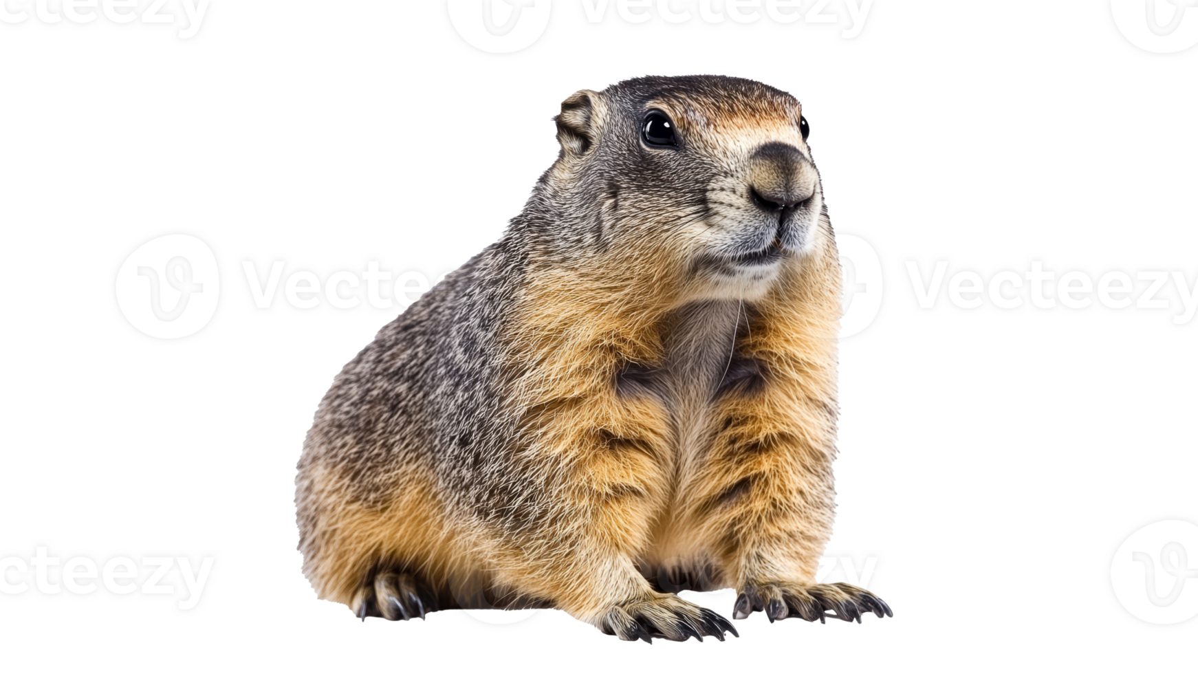 Squirrel sitting on a white background png