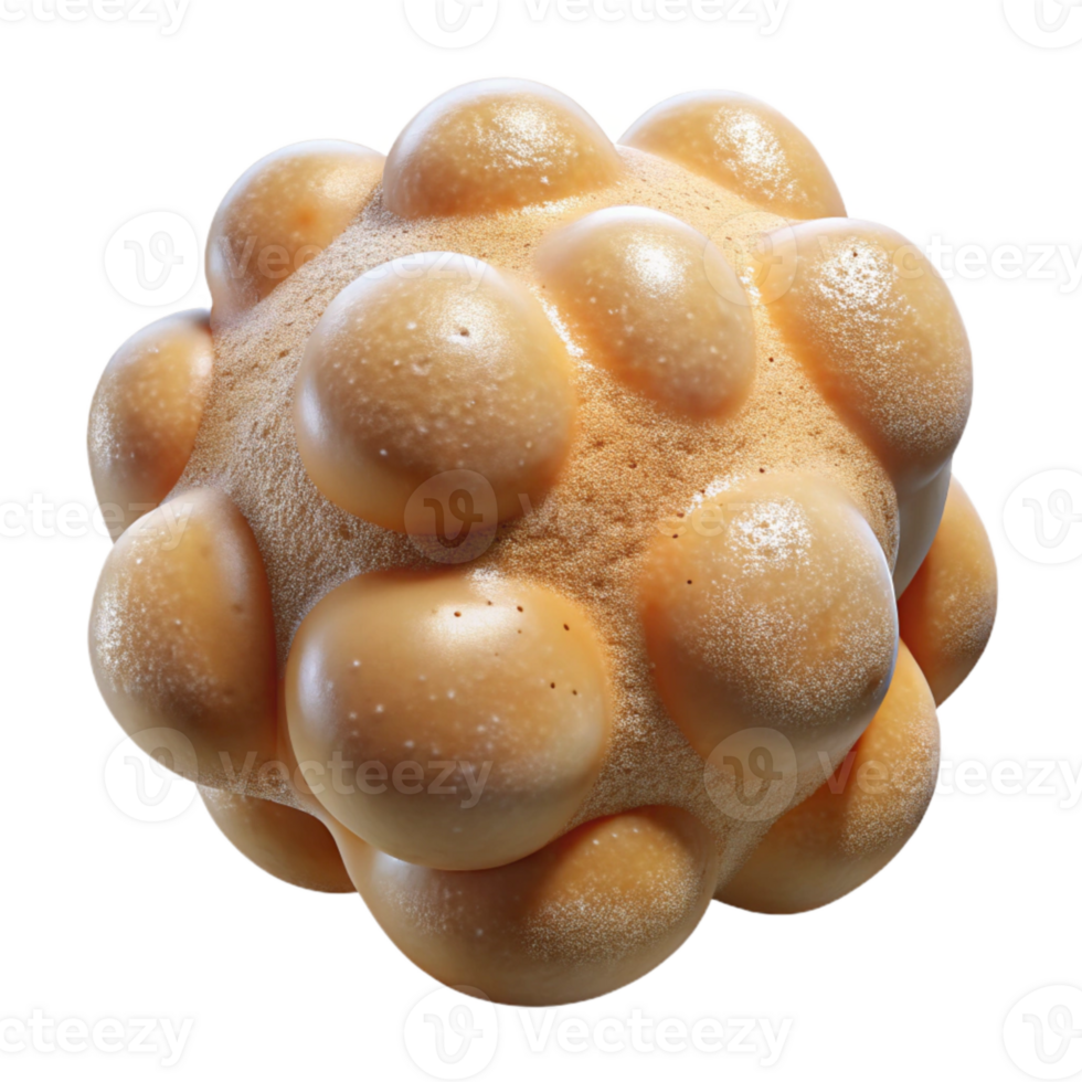 wonderful contemporary Lecithin Foam Macro Shot Transparent Background authentic png