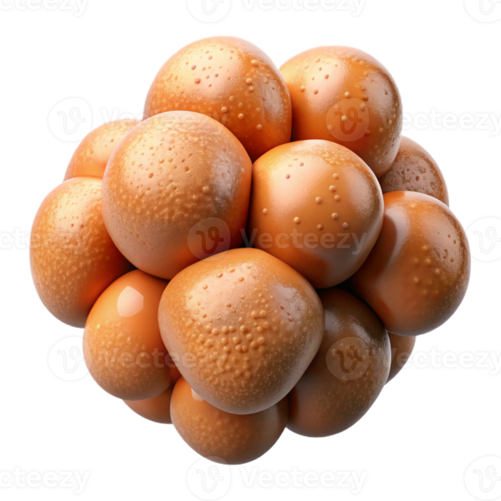 extraordinary classic Lecithin Granules Close Up Isolated on Transparent Background png
