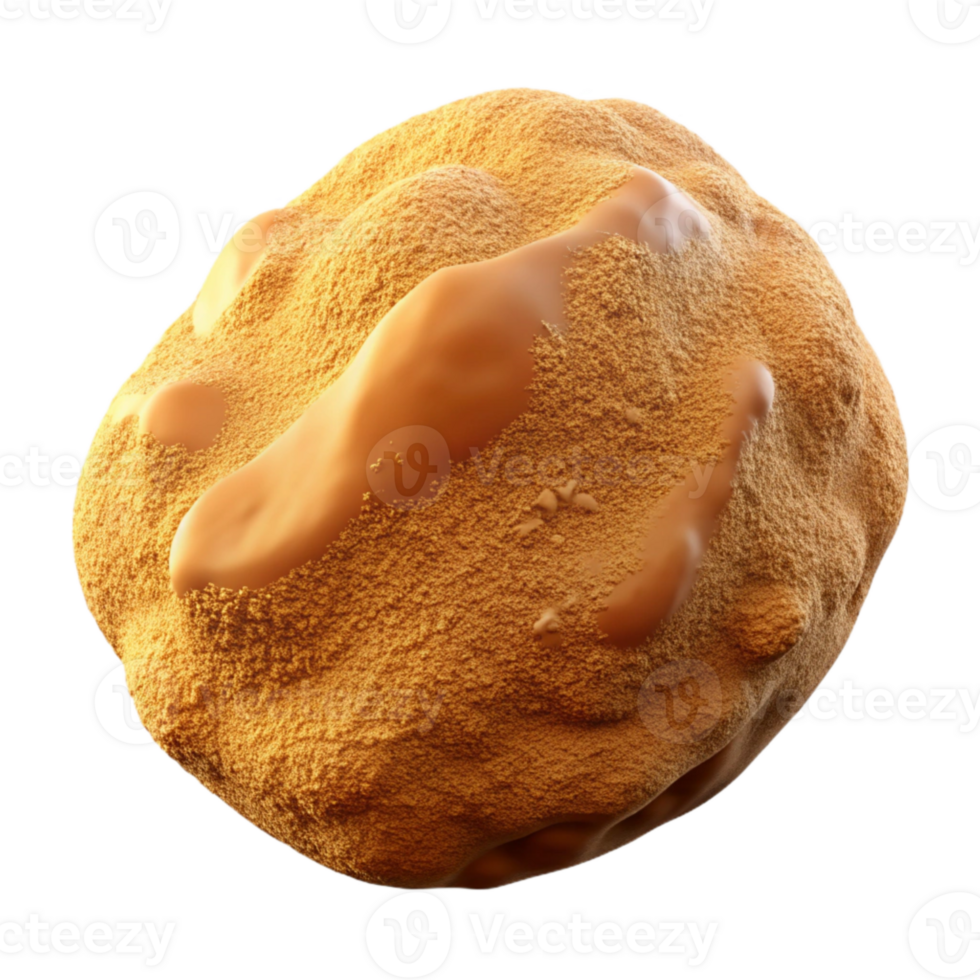 elegant modern Lecithin Powder Close Up Isolated on Transparent Background exclusive png