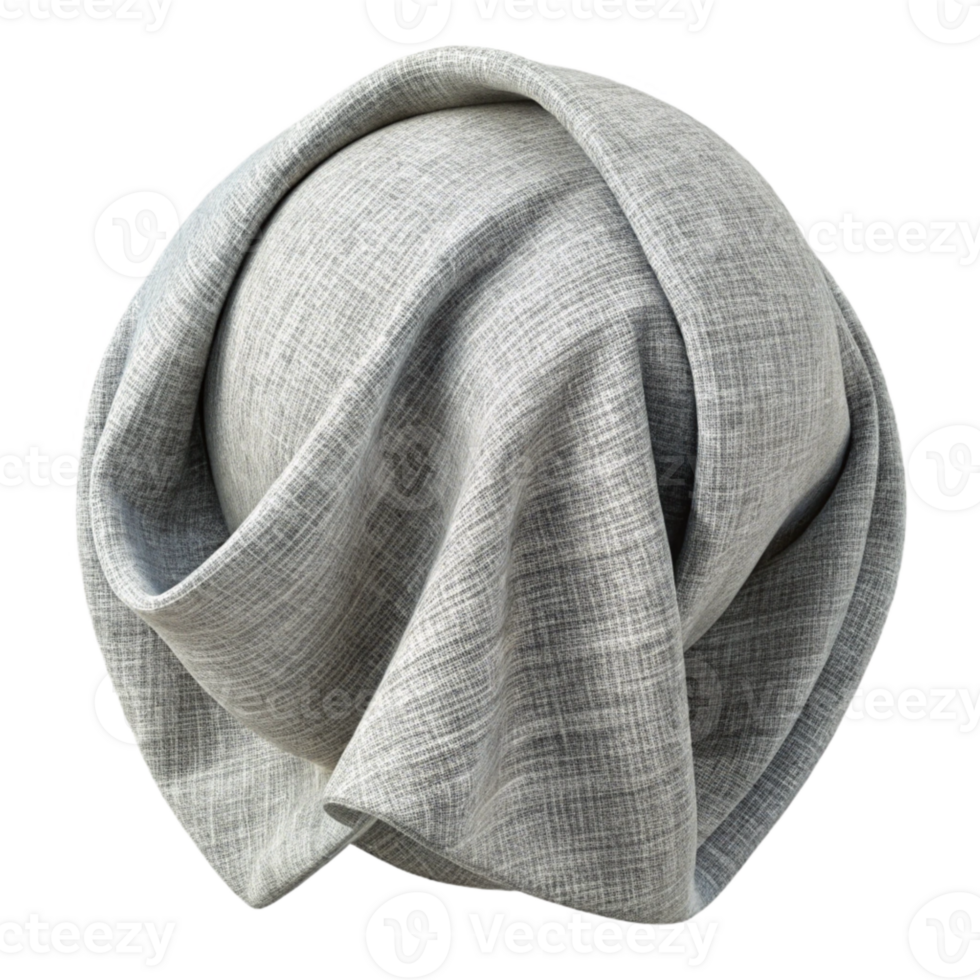 extraordinary classic Light Gray Tweed Fabric Close Up Weave Transparent Background original png