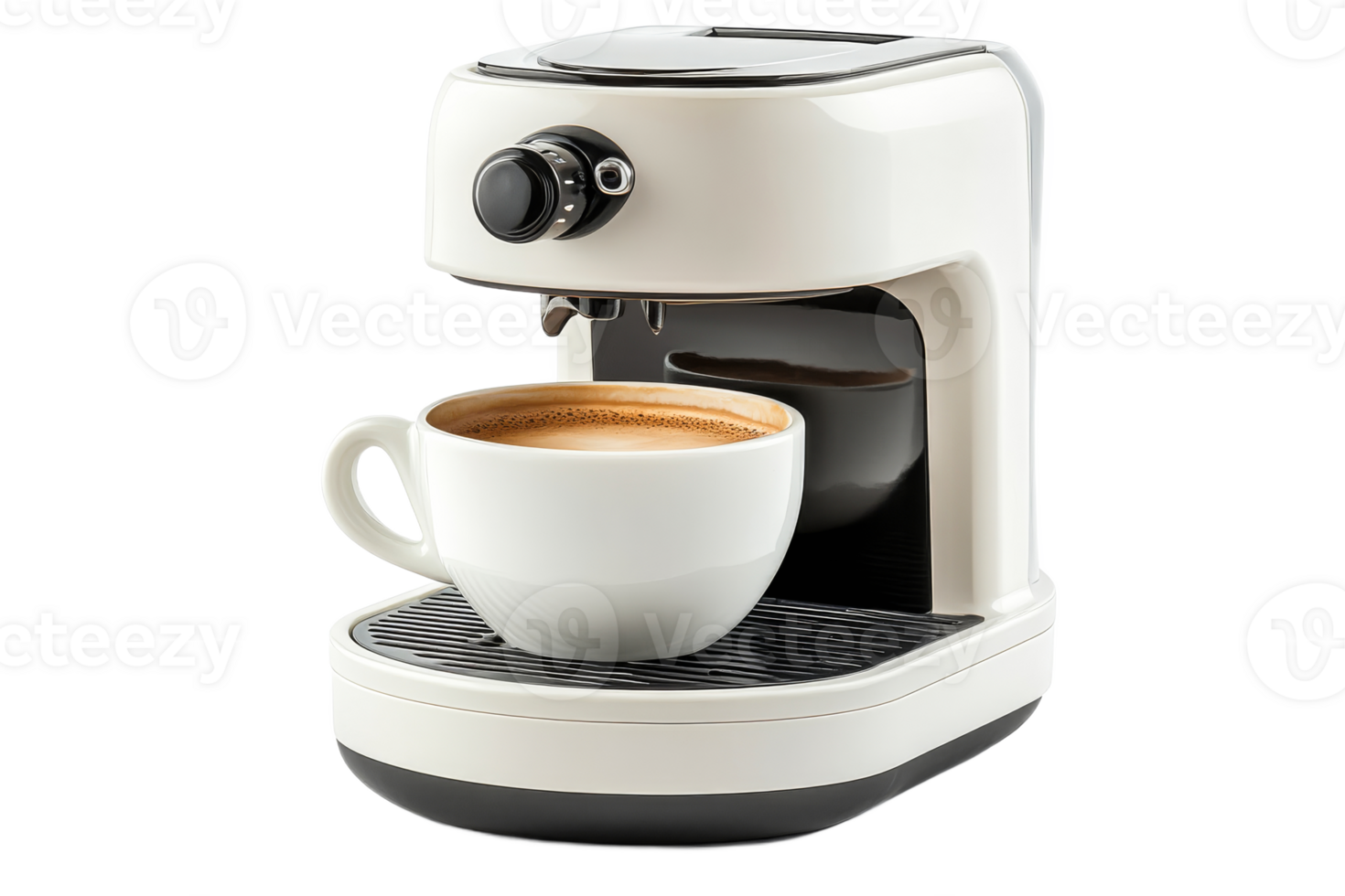 Crafting a perfect cup of coffee at home png