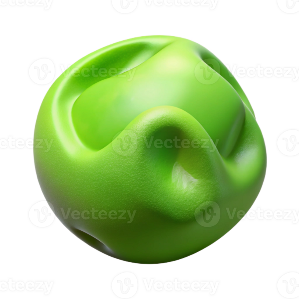 impressive vintage Lime Green Synthetic Bioink Transparent Background Cutout png