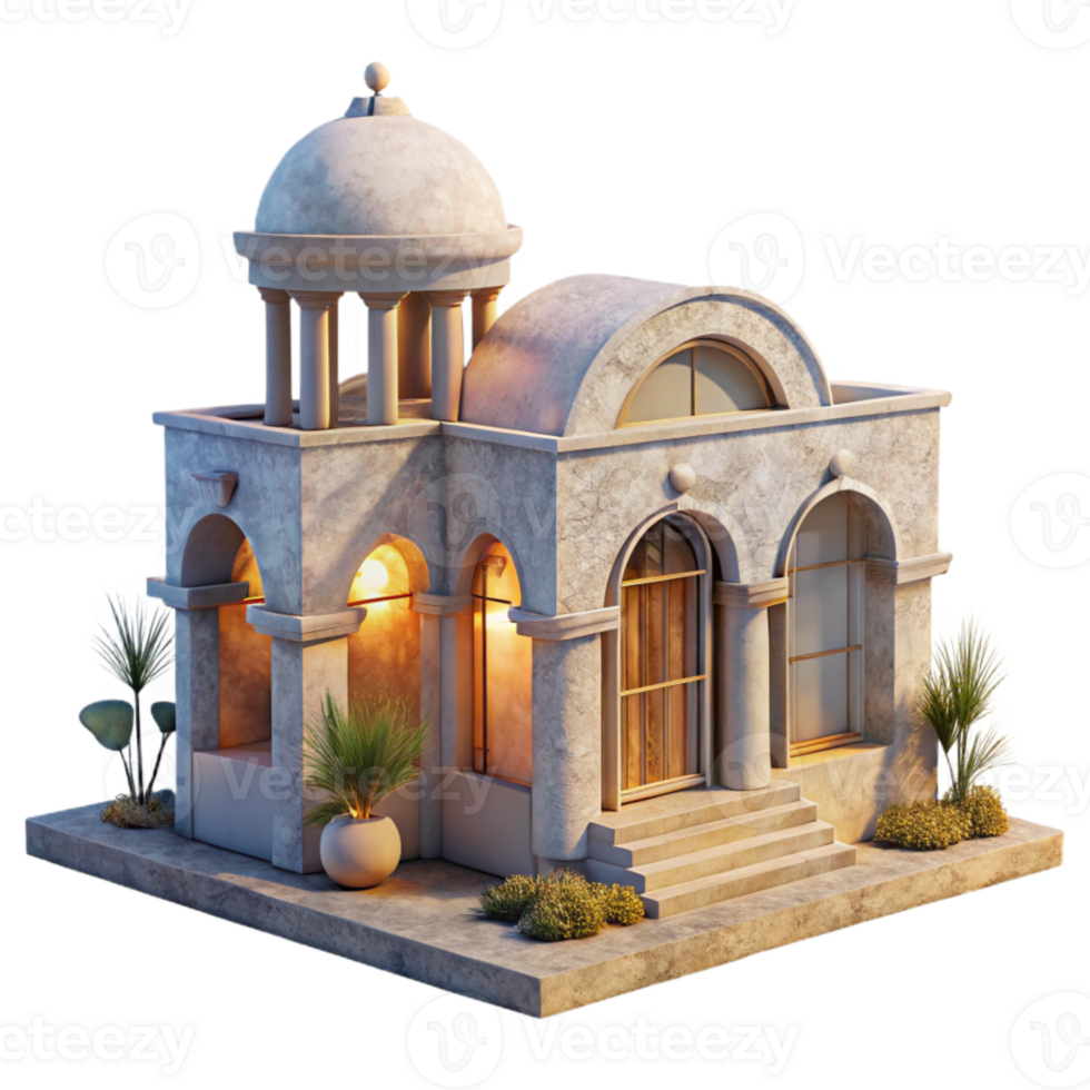 vibrant rustic Living Architecture Daytime View Transparent Background authentic png