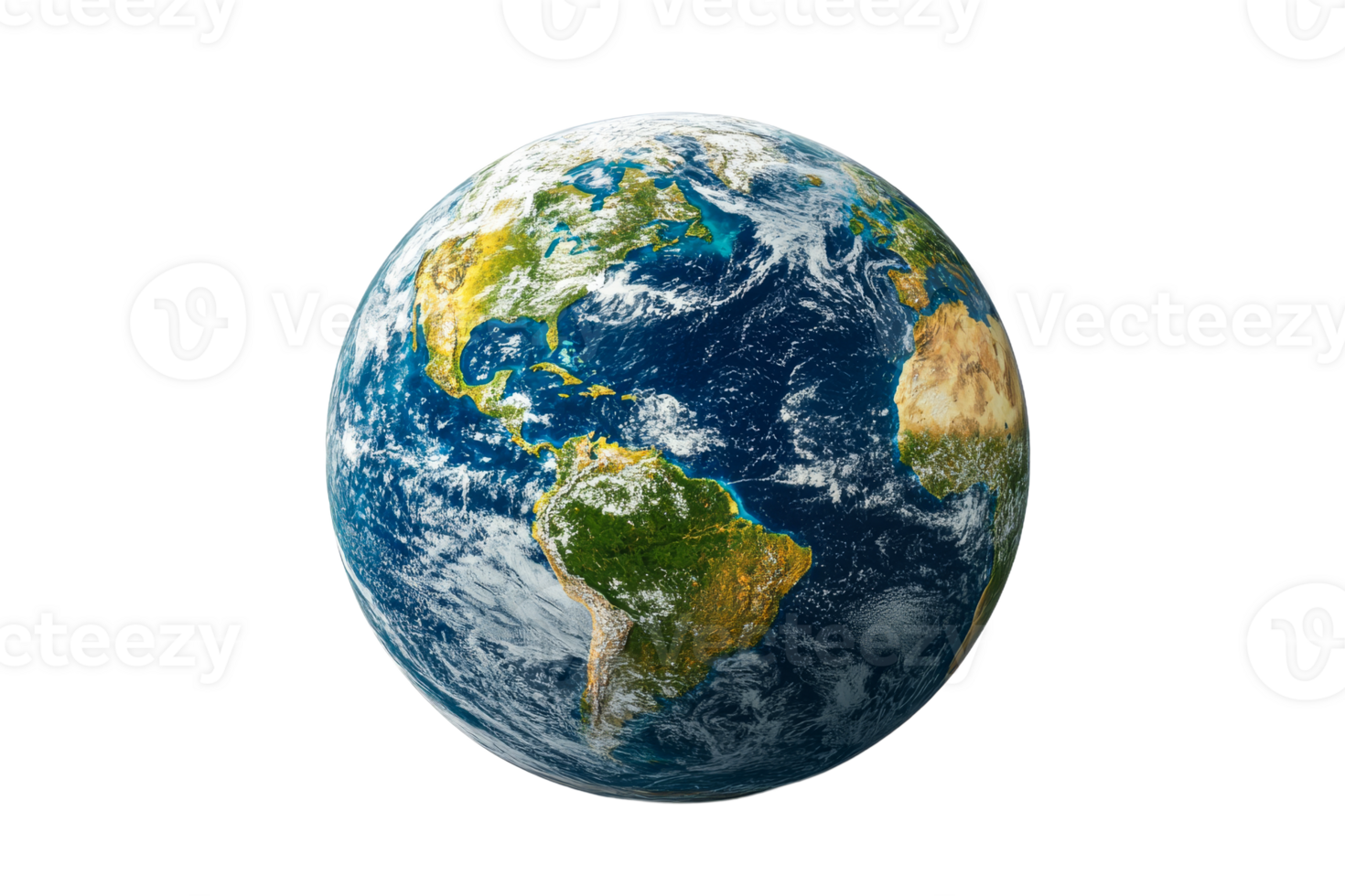 Earths continents and oceans from space png