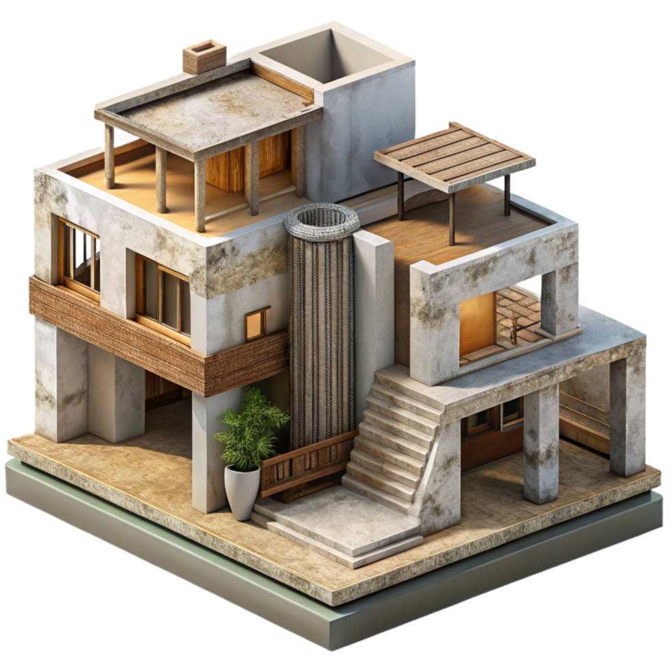 serene classic Living Architecture Detail View Cutout png