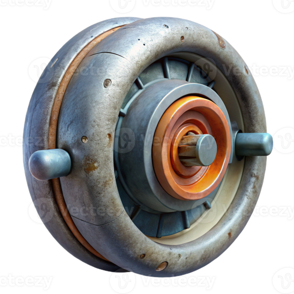 extraordinary artistic Living Machine Part Rotating View Isolated Element genuine png