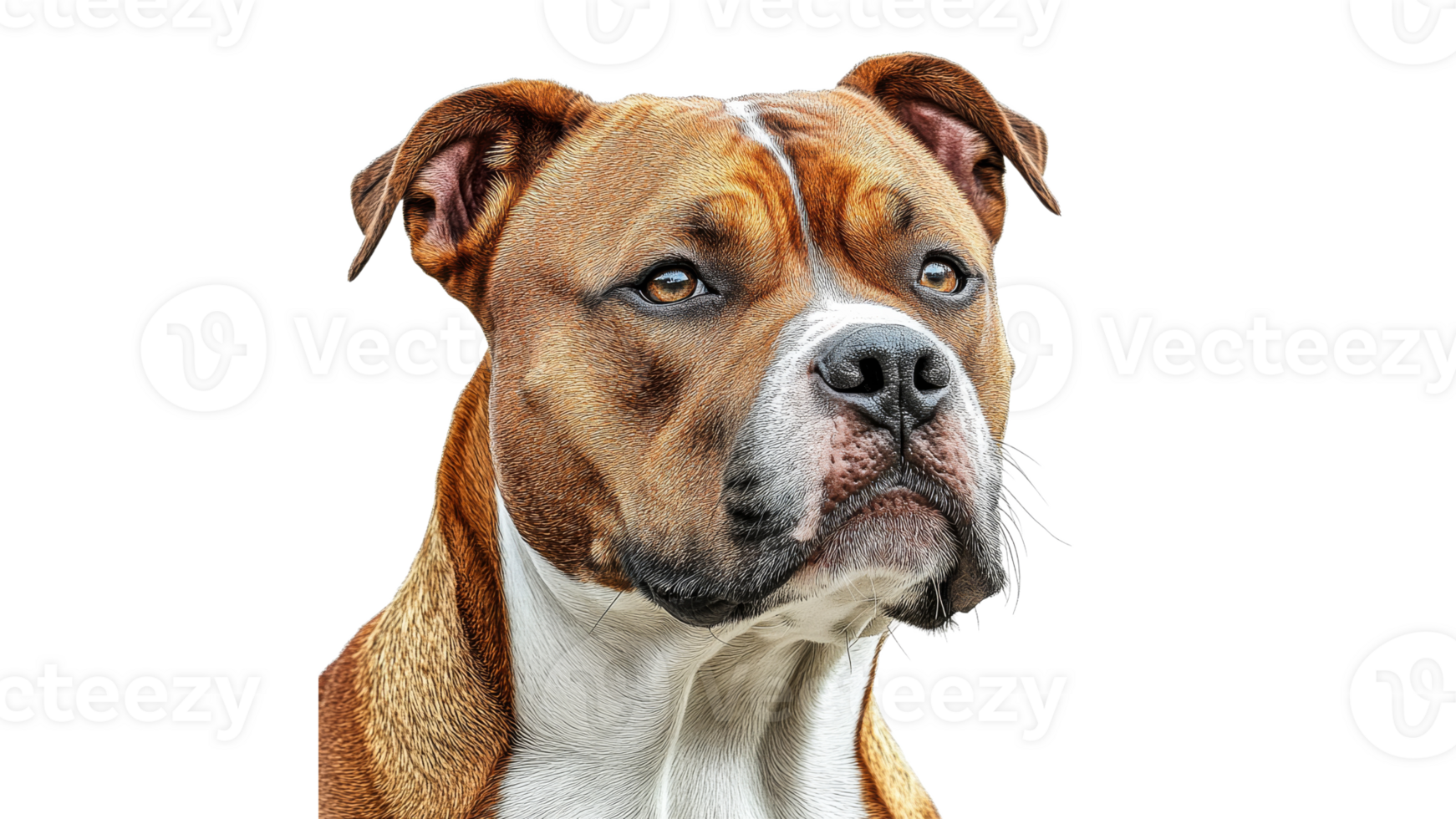 Unique features of a friendly dog png