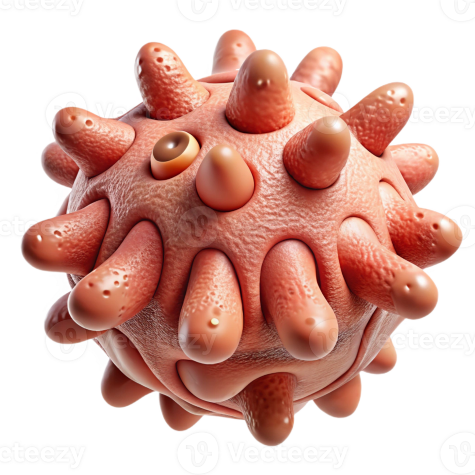 vibrant artistic Living Organisms Texture Detailed View Cutout Element original png