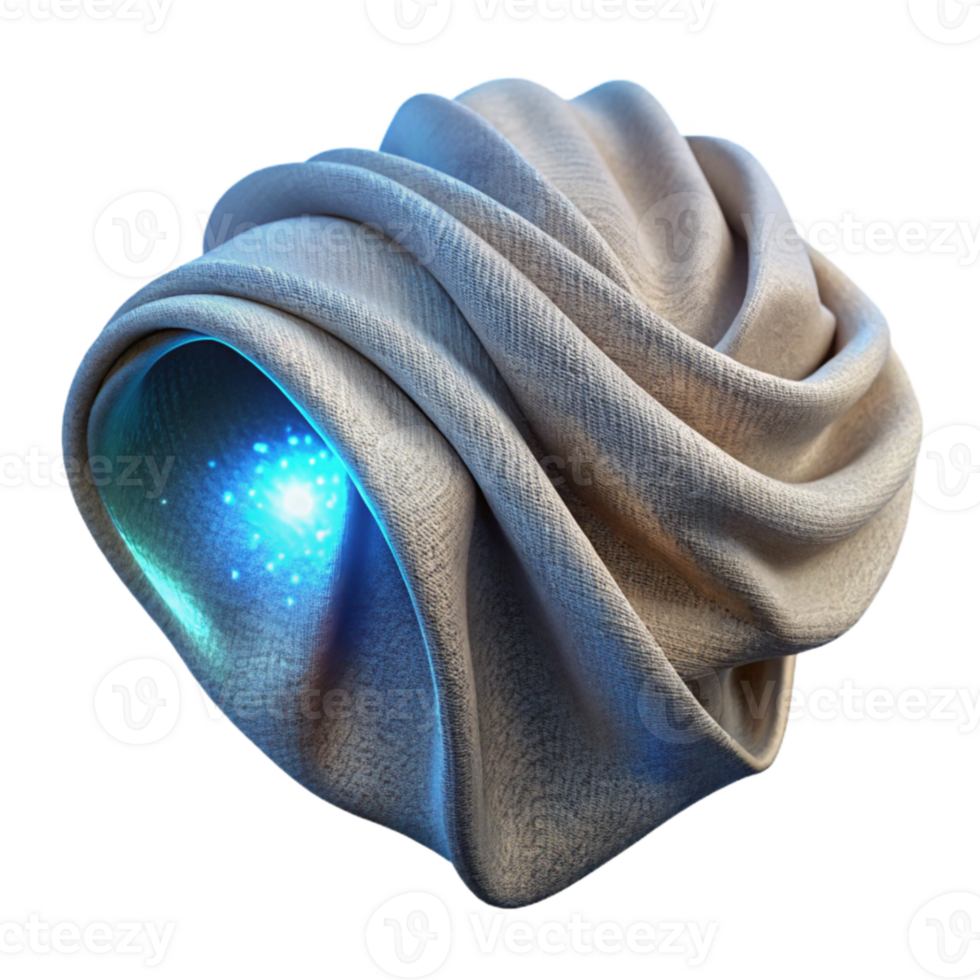 magnificent abstract Luminescent Fiber Optic Thread Cutout Element detailed png