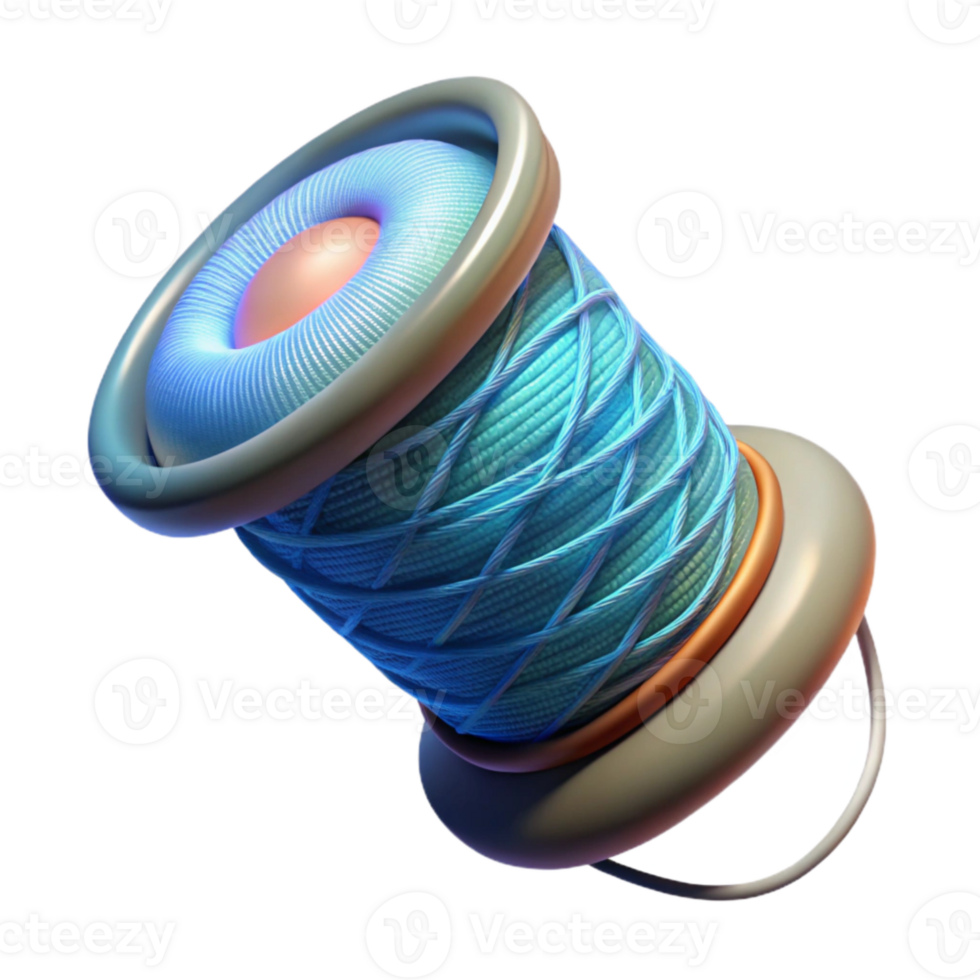 stunning rustic Luminescent Thread Design Detail Isolated premium png