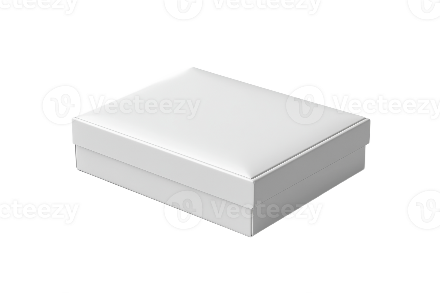 Elegant white box for gift wrapping and storage png