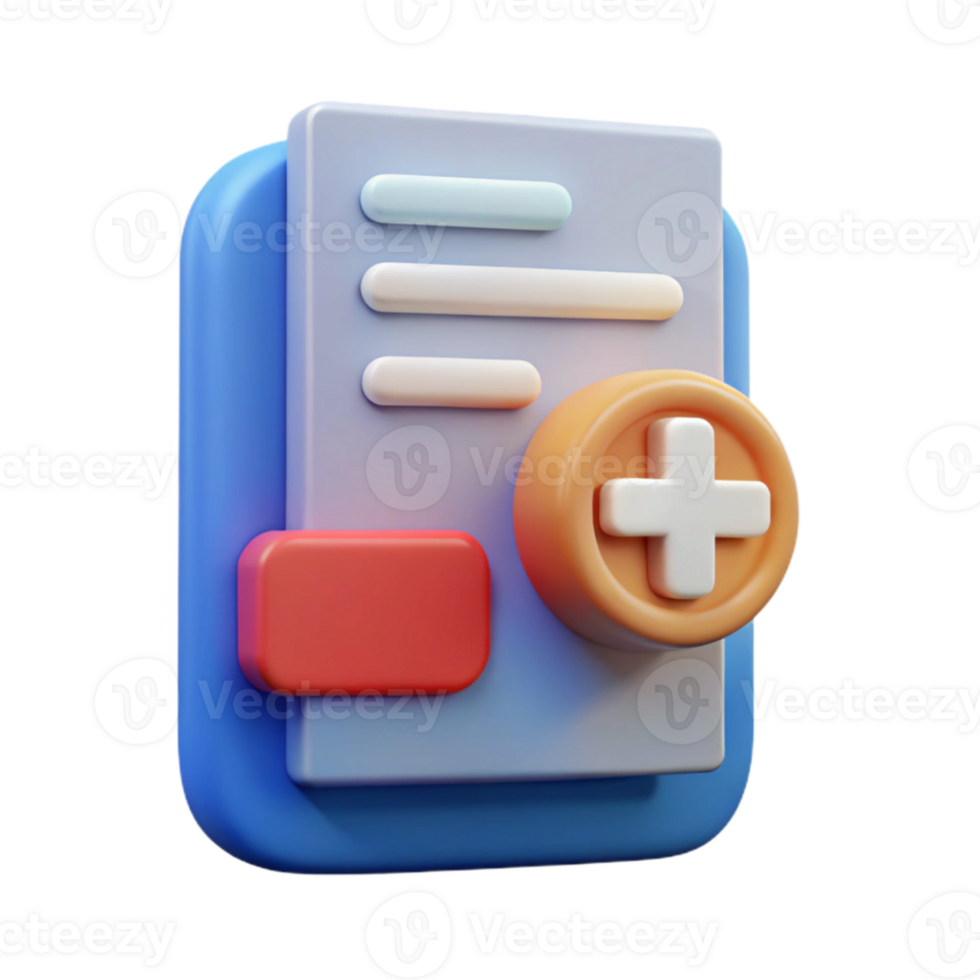 vibrant creative Medical Billing and Coding Icon Cutout authentic png