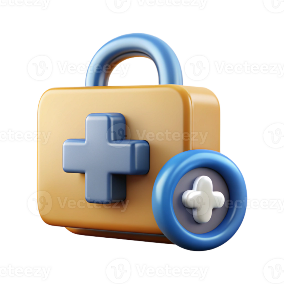 serene traditional Medical Data Encryption Icon Cutout high quality png