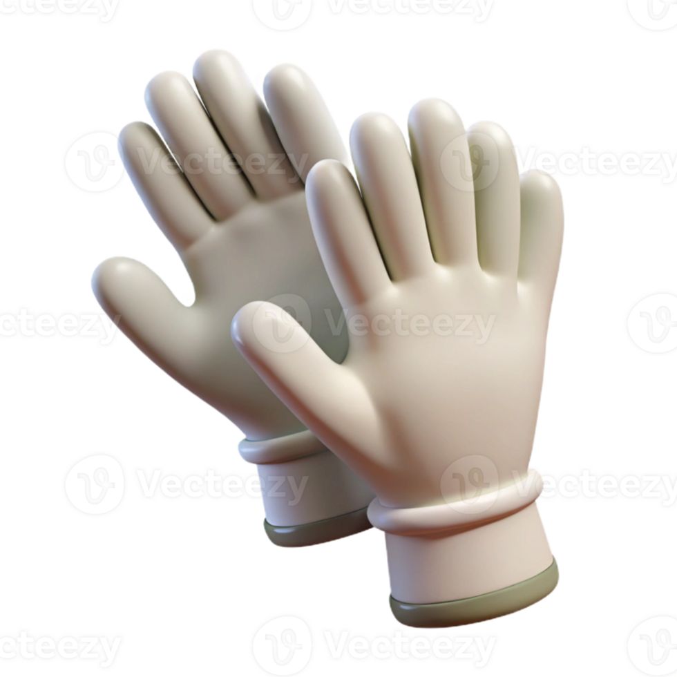 wonderful abstract Medical Gloves White Cutout Isolated Element genuine png