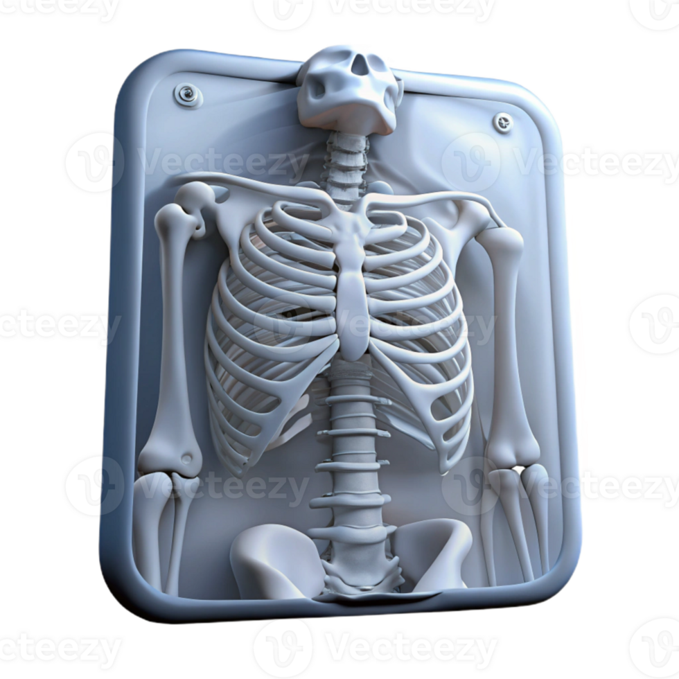 elegant modern Medical Imaging X Ray Scan Transparent Cutout detailed png